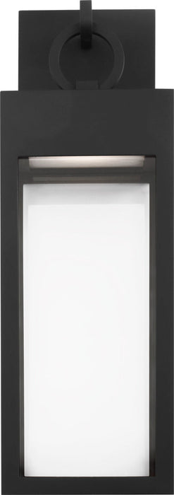 Myhouse Lighting Visual Comfort Studio - SLO1381TXB - LED Wall Lantern - Sesha - Textured Black/Textured Black