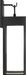 Myhouse Lighting Visual Comfort Studio - SLO1391TXB - LED Wall Lantern - Sesha - Textured Black/Textured Black