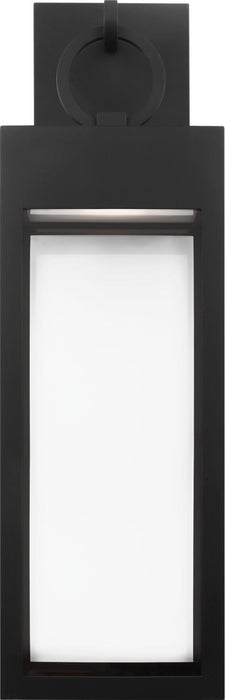 Myhouse Lighting Visual Comfort Studio - SLO1401TXB - LED Wall Lantern - Sesha - Textured Black/Textured Black