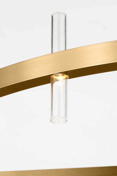 Myhouse Lighting Visual Comfort Studio - SLC10940BBS - LED Chandelier - Silas - Burnished Brass/Burnished Brass