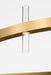Myhouse Lighting Visual Comfort Studio - SLC10940BBS - LED Chandelier - Silas - Burnished Brass/Burnished Brass