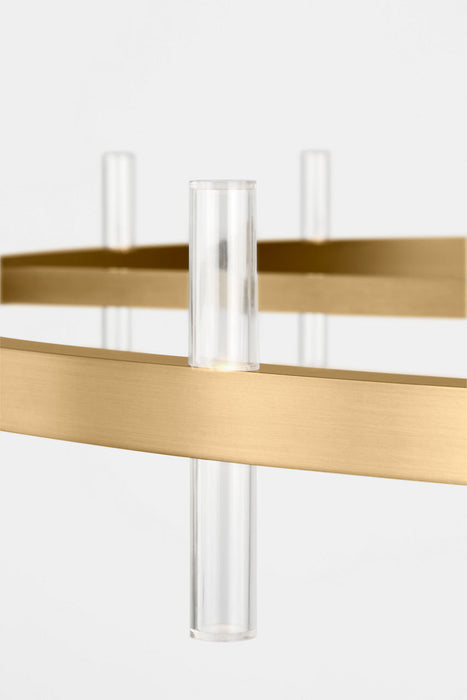 Myhouse Lighting Visual Comfort Studio - SLC10940BBS - LED Chandelier - Silas - Burnished Brass/Burnished Brass