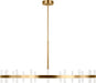 Myhouse Lighting Visual Comfort Studio - SLC10940BBS - LED Chandelier - Silas - Burnished Brass/Burnished Brass