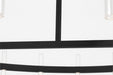 Myhouse Lighting Visual Comfort Studio - SLC10940MBK - LED Chandelier - Silas - Midnight Black/Midnight Black