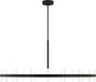 Myhouse Lighting Visual Comfort Studio - SLC10940MBK - LED Chandelier - Silas - Midnight Black/Midnight Black