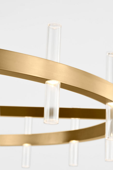 Myhouse Lighting Visual Comfort Studio - SLC11032BBS - LED Chandelier - Silas - Burnished Brass/Burnished Brass