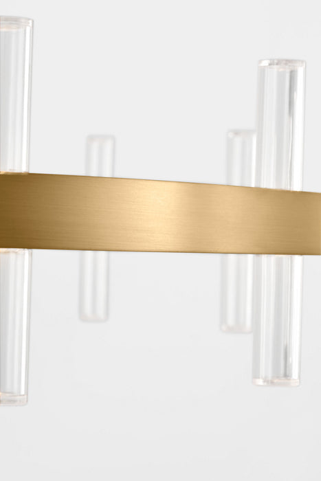 Myhouse Lighting Visual Comfort Studio - SLC11032BBS - LED Chandelier - Silas - Burnished Brass/Burnished Brass