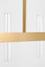 Myhouse Lighting Visual Comfort Studio - SLC11120BBS - LED Linear Pendant - Silas - Burnished Brass/Burnished Brass