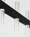 Myhouse Lighting Visual Comfort Studio - SLC11120MBK - LED Linear Pendant - Silas - Midnight Black/Midnight Black