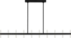 Myhouse Lighting Visual Comfort Studio - SLC11120MBK - LED Linear Pendant - Silas - Midnight Black/Midnight Black