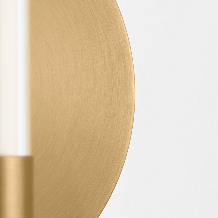 Myhouse Lighting Visual Comfort Studio - SLW1071BBS - LED Wall Sconce - Silas - Burnished Brass/Burnished Brass