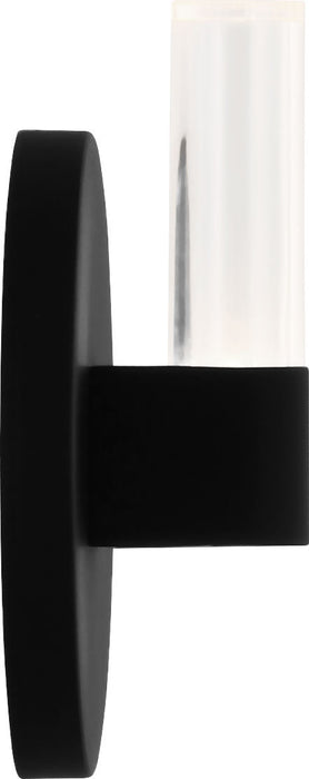 Myhouse Lighting Visual Comfort Studio - SLW1071MBK - LED Wall Sconce - Silas - Midnight Black/Midnight Black