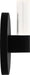 Myhouse Lighting Visual Comfort Studio - SLW1071MBK - LED Wall Sconce - Silas - Midnight Black/Midnight Black