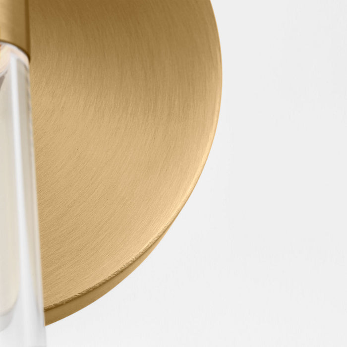 Myhouse Lighting Visual Comfort Studio - SLW1082BBS - LED Wall Sconce - Silas - Burnished Brass/Burnished Brass