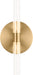 Myhouse Lighting Visual Comfort Studio - SLW1082BBS - LED Wall Sconce - Silas - Burnished Brass/Burnished Brass