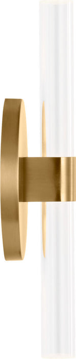 Myhouse Lighting Visual Comfort Studio - SLW1082BBS - LED Wall Sconce - Silas - Burnished Brass/Burnished Brass