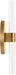 Myhouse Lighting Visual Comfort Studio - SLW1082BBS - LED Wall Sconce - Silas - Burnished Brass/Burnished Brass