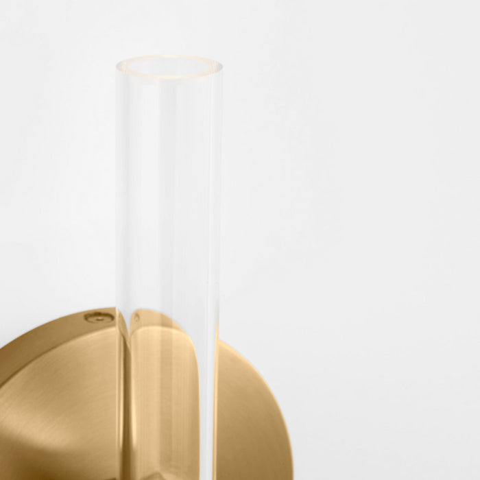 Myhouse Lighting Visual Comfort Studio - SLW1092BBS - LED Wall Sconce - Silas - Burnished Brass/Burnished Brass