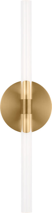 Myhouse Lighting Visual Comfort Studio - SLW1092BBS - LED Wall Sconce - Silas - Burnished Brass/Burnished Brass