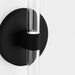 Myhouse Lighting Visual Comfort Studio - SLW1092MBK - LED Wall Sconce - Silas - Midnight Black/Midnight Black