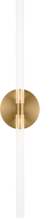 Myhouse Lighting Visual Comfort Studio - SLW1102BBS - LED Wall Sconce - Silas - Burnished Brass/Burnished Brass