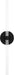 Myhouse Lighting Visual Comfort Studio - SLW1102MBK - LED Wall Sconce - Silas - Midnight Black/Midnight Black