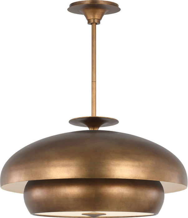 Myhouse Lighting Visual Comfort Studio - LXC1208VGD - Eight Light Chandelier - Solene - Vintage Gild/Vintage Gild