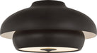 Myhouse Lighting Visual Comfort Studio - LXF1031AI - One Light Flush Mount - Solene - Aged Iroged Iron