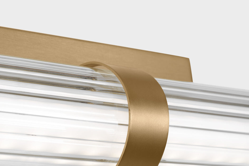 Myhouse Lighting Visual Comfort Studio - 4759293S-848 - LED Bath - Syden - Satin Brass/Satin Brass