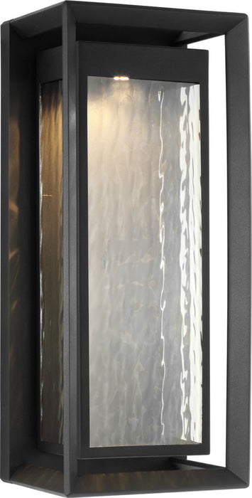 Myhouse Lighting Visual Comfort Studio - OL13704TXB-L1 - LED Wall Lantern - Urbandale - Textured Black/Textured Black