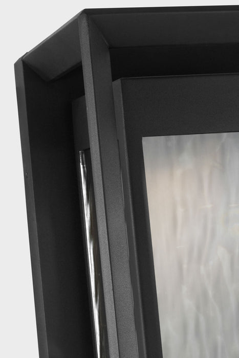 Myhouse Lighting Visual Comfort Studio - OL13704TXB-L1 - LED Wall Lantern - Urbandale - Textured Black/Textured Black