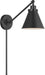 Myhouse Lighting Visual Comfort Studio - CW1121MBK - One Light Wall Sconce - Wellfleet - Midnight Black/Midnight Black