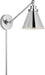 Myhouse Lighting Visual Comfort Studio - CW1121PN - One Light Wall Sconce - Wellfleet - Polished Nickel/Polished Nickel
