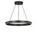 Myhouse Lighting Generation Lighting - GLC1891MBK - LED Chandelier - Aro - Midnight Black