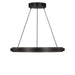 Myhouse Lighting Generation Lighting - GLC1891MBK - LED Chandelier - Aro - Midnight Black