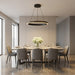 Myhouse Lighting Generation Lighting - GLC1891MBK - LED Chandelier - Aro - Midnight Black