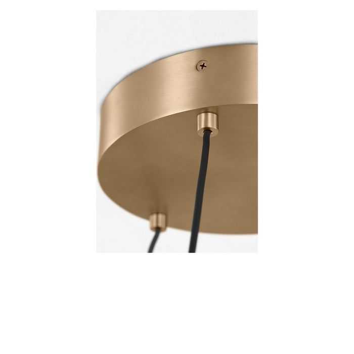 Myhouse Lighting Generation Lighting - GLC1891SB - LED Chandelier - Aro - Satin Brass