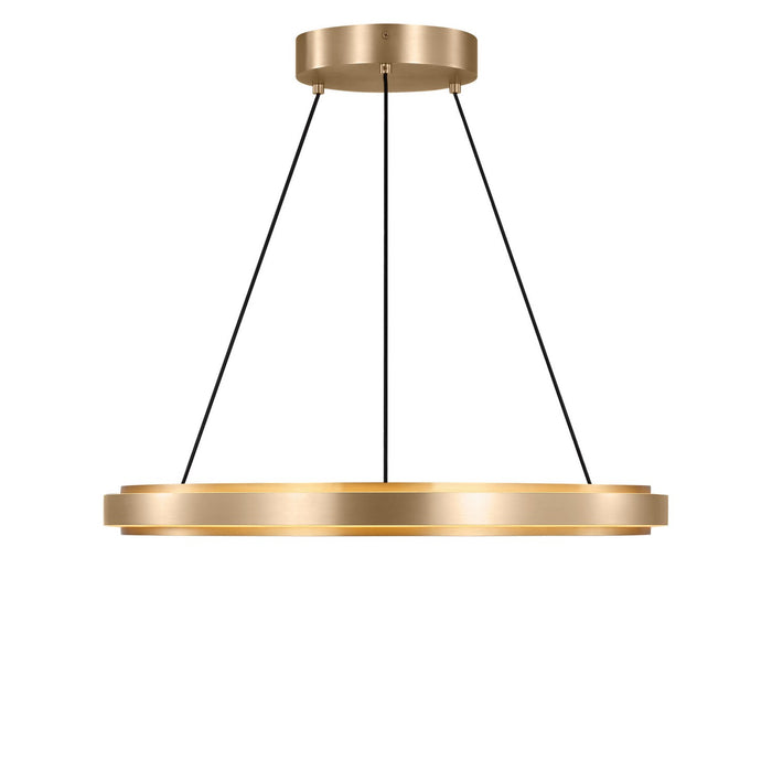 Myhouse Lighting Generation Lighting - GLC1891SB - LED Chandelier - Aro - Satin Brass