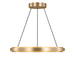 Myhouse Lighting Generation Lighting - GLC1891SB - LED Chandelier - Aro - Satin Brass