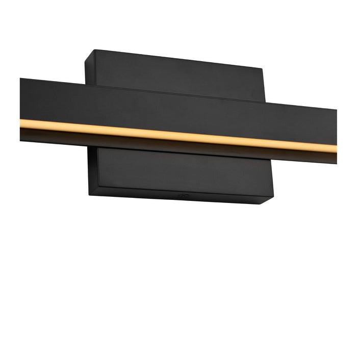 Myhouse Lighting Generation Lighting - GLV1921MBK - LED Vanity - Aro - Midnight Black