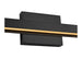 Myhouse Lighting Generation Lighting - GLV1921MBK - LED Vanity - Aro - Midnight Black
