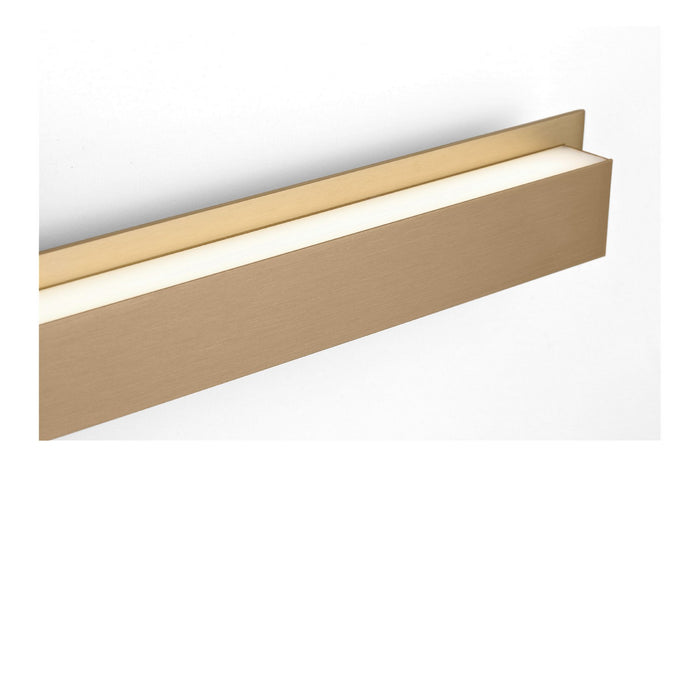 Myhouse Lighting Generation Lighting - GLV1921SB - LED Vanity - Aro - Satin Brass