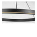 Myhouse Lighting Generation Lighting - GLC1901MBK - LED Chandelier - Aro - Midnight Black