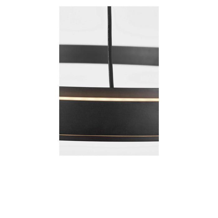 Myhouse Lighting Generation Lighting - GLC1901MBK - LED Chandelier - Aro - Midnight Black