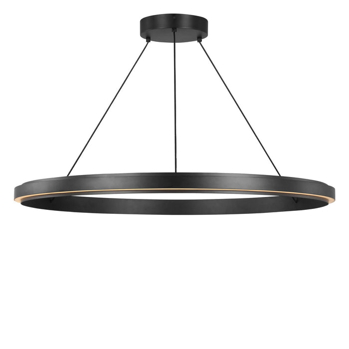 Myhouse Lighting Generation Lighting - GLC1901MBK - LED Chandelier - Aro - Midnight Black