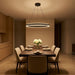 Myhouse Lighting Generation Lighting - GLC1901MBK - LED Chandelier - Aro - Midnight Black