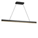 Myhouse Lighting Generation Lighting - GLC1911MBK - Linear Chandelier - Aro - Midnight Black