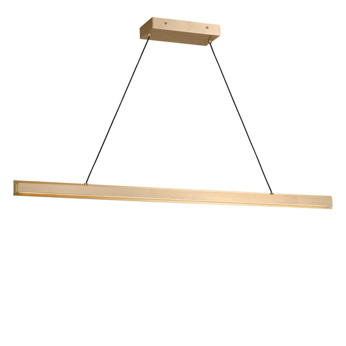 Myhouse Lighting Generation Lighting - GLC1911SB - Linear Chandelier - Aro - Satin Brass