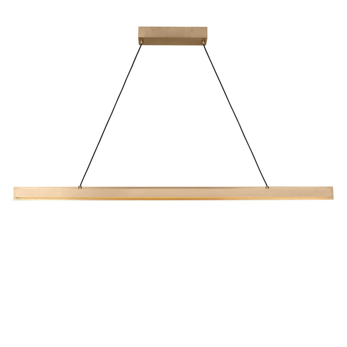 Myhouse Lighting Generation Lighting - GLC1911SB - Linear Chandelier - Aro - Satin Brass