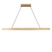 Myhouse Lighting Generation Lighting - GLC1911SB - Linear Chandelier - Aro - Satin Brass